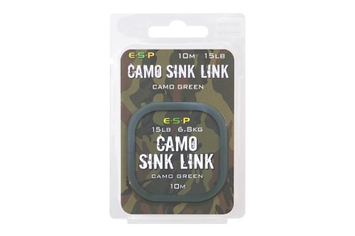 ESP plecionka przyponowa Camo Sink Ling Green 15lb - wędkarskie centrum krokodyl.jpg