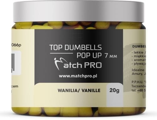 MatchPRO dumbells pop up 7mm 20g - wanilia - wędkarskie centrum krokodyl (2).jpg
