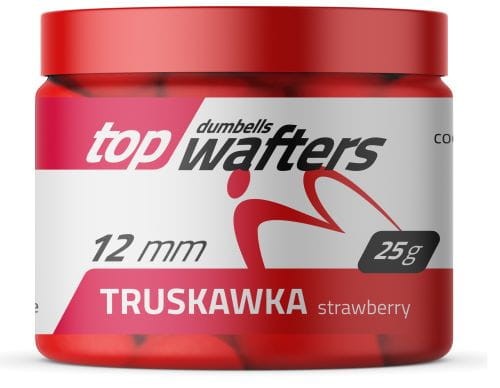 MatchPRO dumbells wafters 12mm/25g - Truskawka