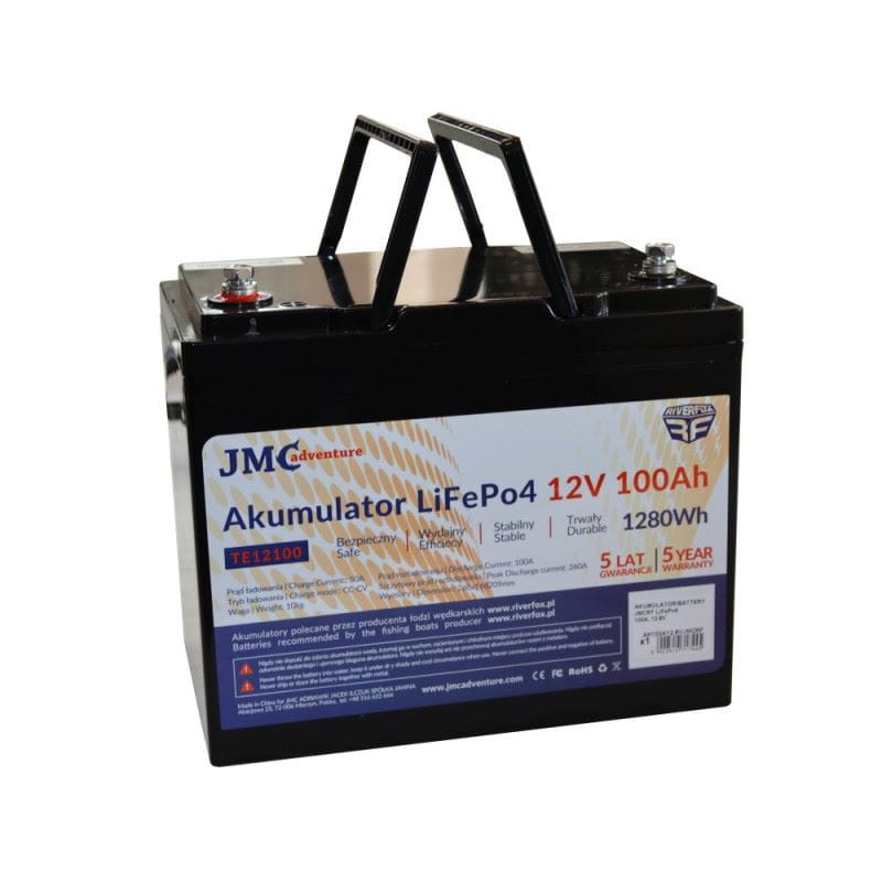 JMC akumulator JMCRF LiFePo4 Bluetooth - 100Ah/12,8V
