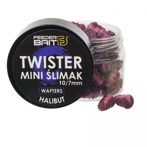 Feeder Bait waftersy Twister Mini Ślimak - Halibut - wędkarskie centrum krokodyl.jpg