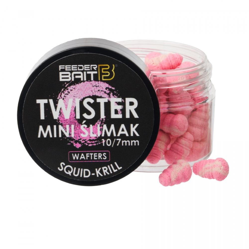 Feeder Bait waftersy Mini Ślimak Twister 11mm - Squid & Krill