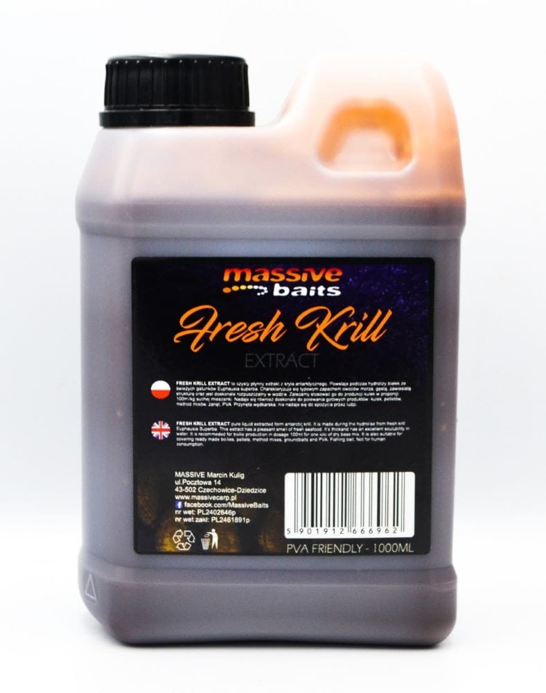 Massive Baits liquid 1000ml - Fresh Krill Extract