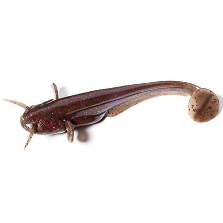 Fishup przynęta gumowa Catfish 3" - #050-Green Pumpkin Brown/Red & Purple