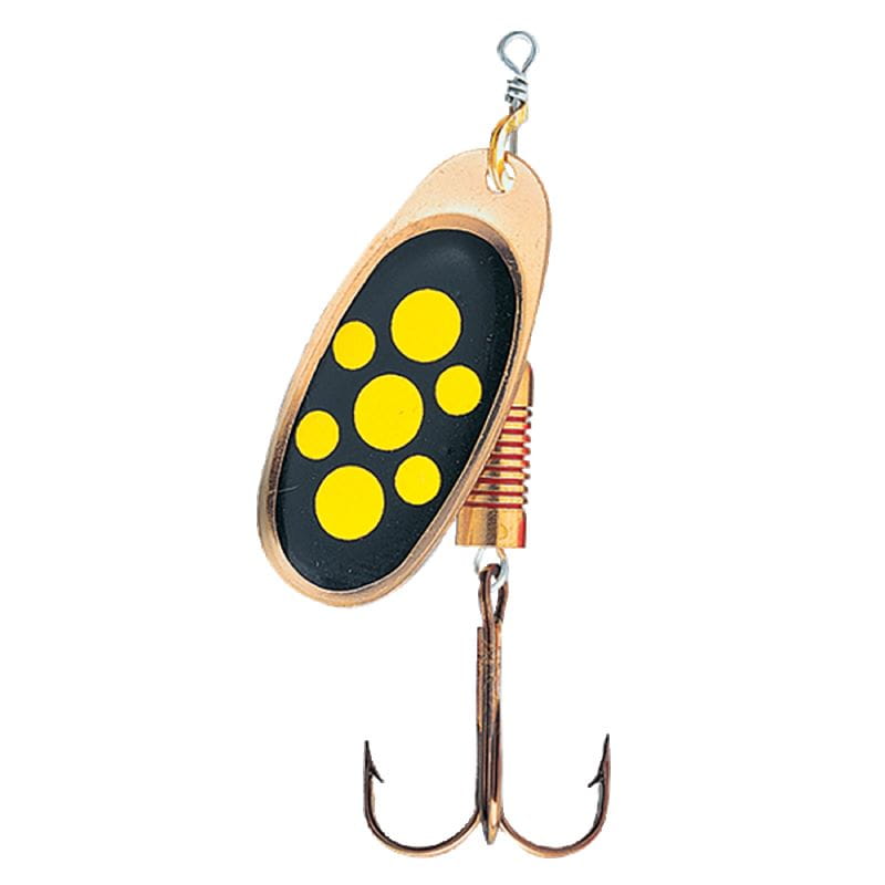 DAM błystka obrotowa Standard Spinner - Black Yellow - #5 - 12g