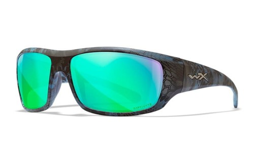 Wiley X okulary polaryzacyjne Captivate Omega - soczewki Polarized Green Mirror - oprawki Kryptek Neptune - wędkarskie centrum krokodyl.jpg