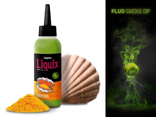 Delphin dip Fluo D Snax Liquix - 100ml - Małż &amp; Przyprawy - wędkarskie centrum krokodyl.jpg