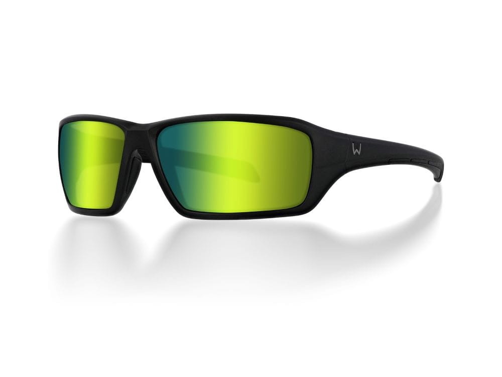 Westin okulary W6 Sport 15 - Matte Black - LB Green LM Green AR Green