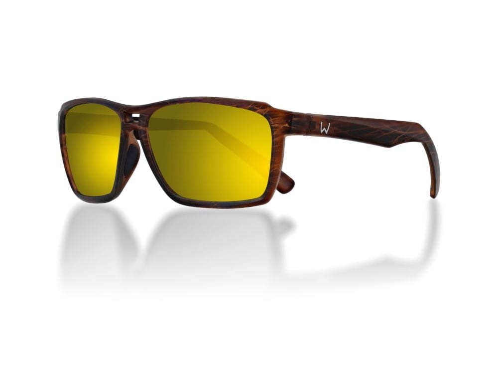 Westin okulary W6 Street 150 - Matte Brown Stripe - LB Brown LM Yellow AR Green