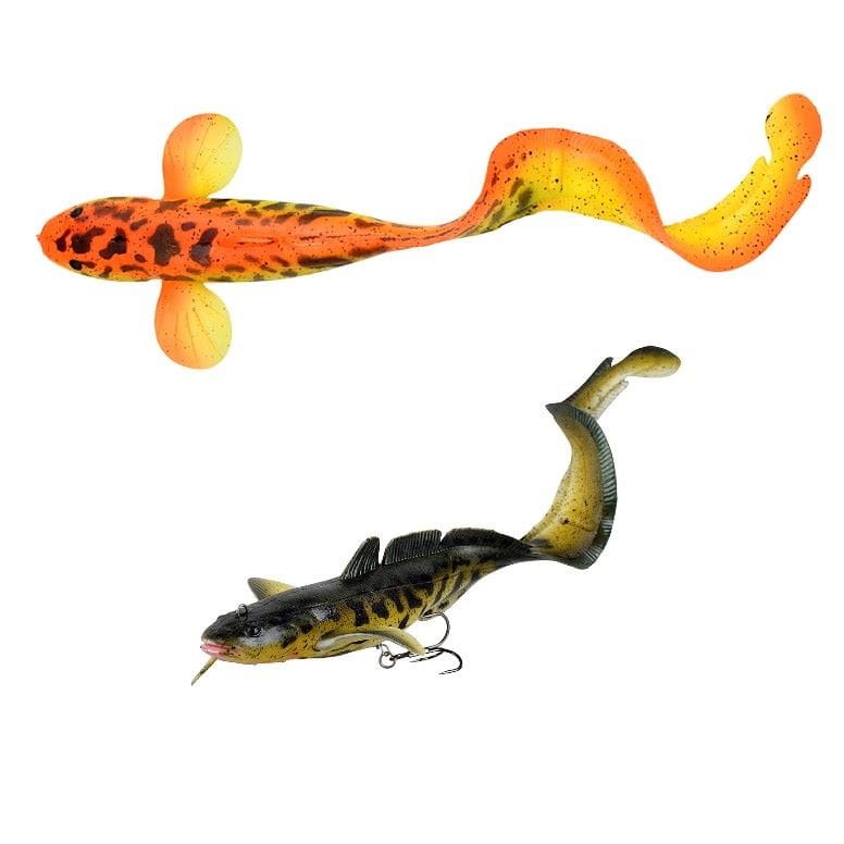 Savage Gear przynęta 3D Burbot Fast Sinking - 25cm/75g - Golden Ambulance