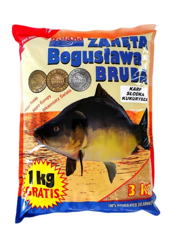 Boland zanęta popularna Karp Słodka Kukurydza - 1kg