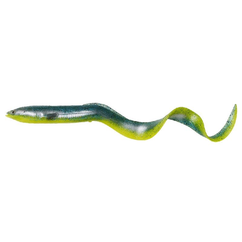 Savage Gear przynęta Real Eel - 20cm/27g - Green Yellow Glitter