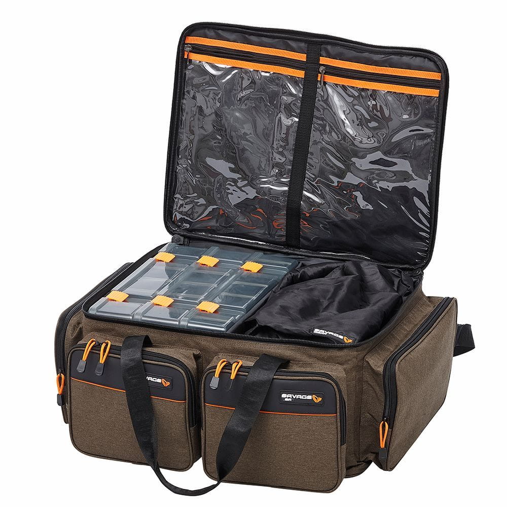 Savage Gear torba na przynęty Small System Box + 3 pudełka + 5 worków PE - S - 15x36x23cm/5,5L