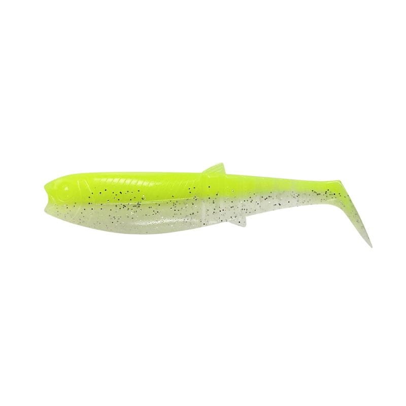Savage Gear przynęta Cannibal Shad 8cm/5g - Fluo Yellow Glow