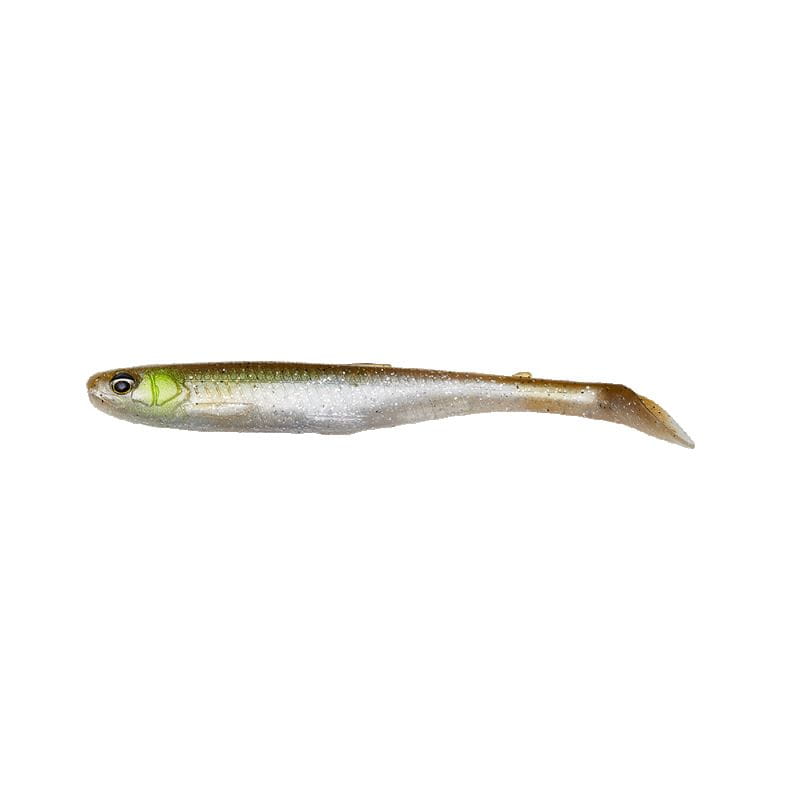 Savage Gear przynęta Slender Scoop Shad - 11cm/7g - Green Silver UV