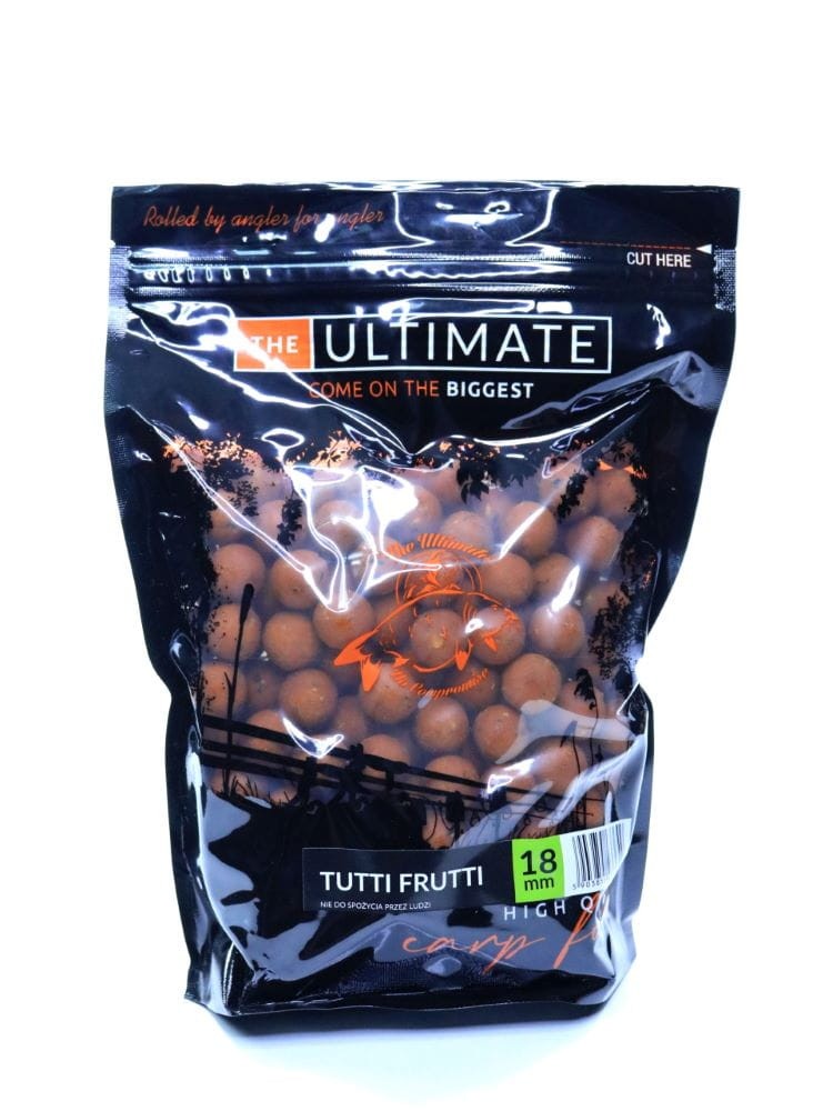 Ultimate kulki proteinowe zanętowe 1kg - Tutti Frutti - 18mm