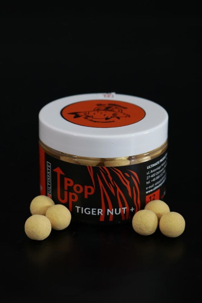 Ultimate kulki pop-up 50g - Tiger Nut & Maple - 12mm + dip