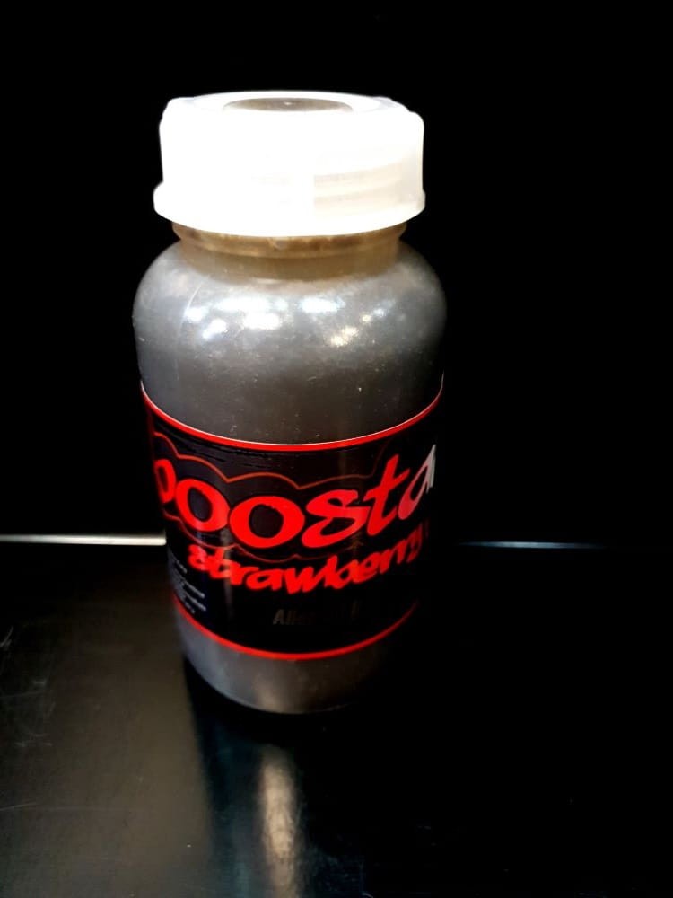 Massive Baits booster Aller Aqua Boostaa 500ml - Strawberry & GLM