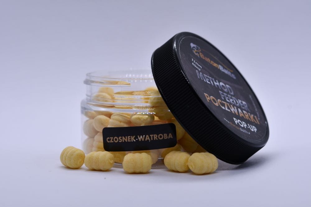 Baton Baits poczwarki Pop Up 11mm - Czosnek/Wątroba