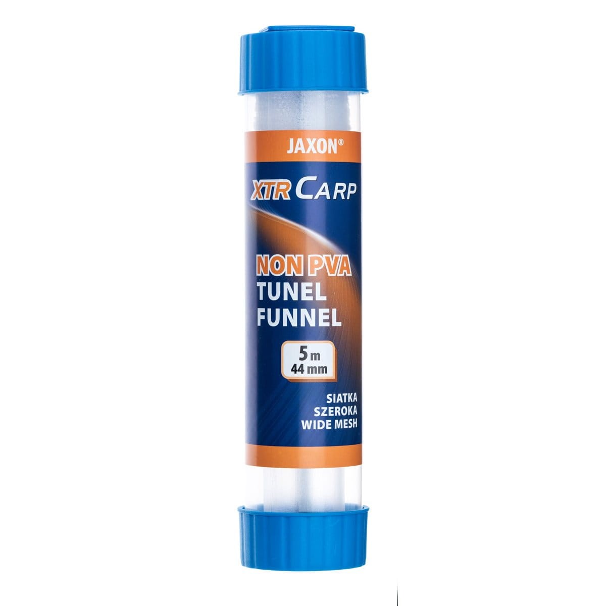 Jaxon siatka nierozpuszczalna z tunelem Non-PVA + ubijak - 44mm/5m