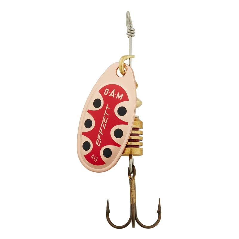 DAM błystka obrotowa Standard Spinner - Copper Black Dot - #1 - 3g