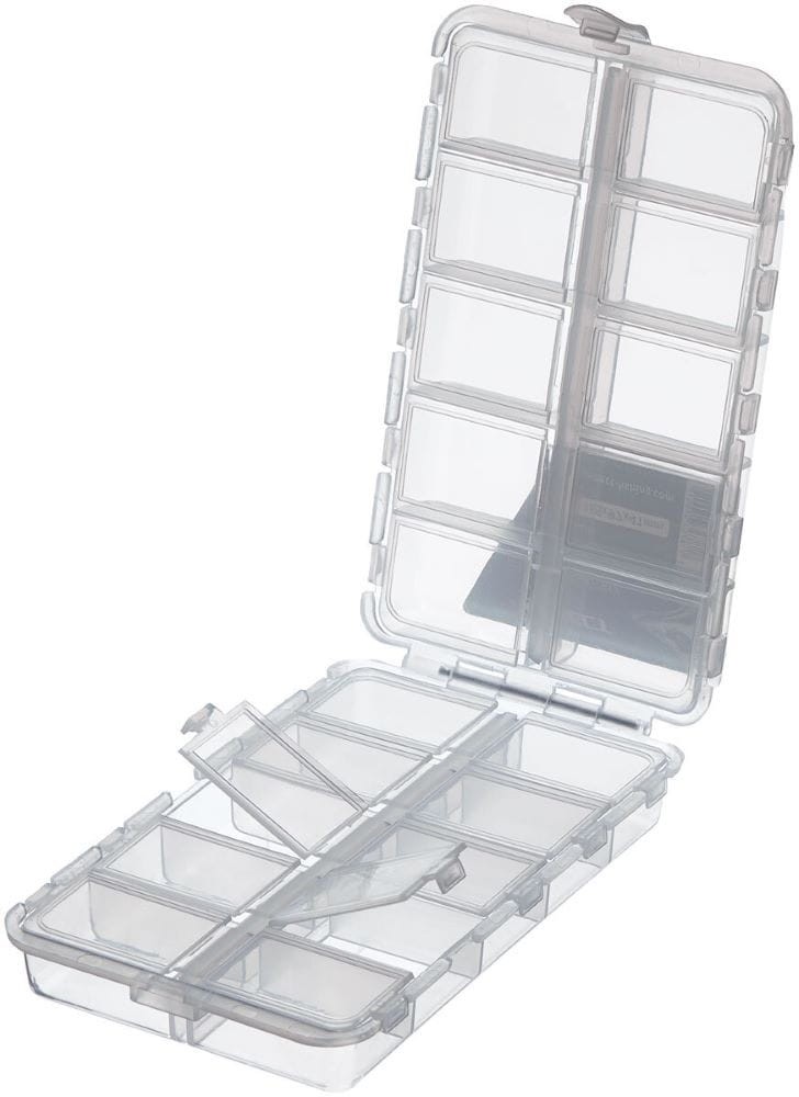 Select pudełko podwójne z zamykanymi komorami Lure Box SLHS-013 - 166x97x41mm