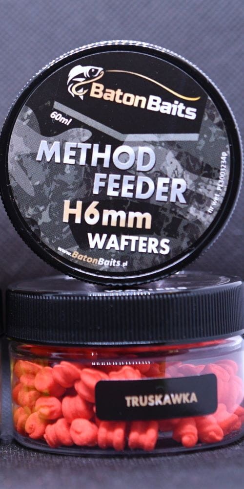 Baton Baits przynęta hakowa H Wafters - 6mm/60ml - Truskawka