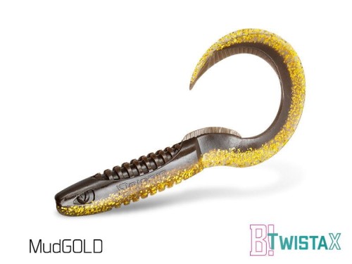 Delphin TwistaX Eeltail UV - Mudgold - wędkarskie centrum krokodyl.jpg