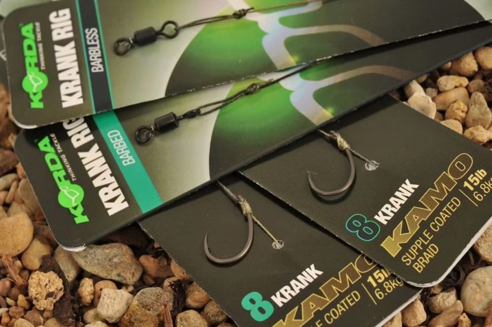 Korda gotowy przypon karpiowy Krank Kamo - #8/15lb