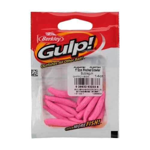 Berkley przynęta Gulp! Floating Pinched Crawler - Bubblegum - wędkarskie centrum krokodyl.jpg