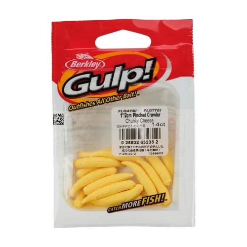 Berkley przynęta Gulp! Floating Pinched Crawler - Chunky Cheese - wędkarskie centrum krokodyl 2.jpg