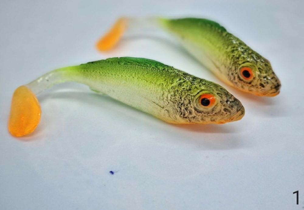 FishB przynęta Jazgarz 10cm - J01 - Seledynowy - Rękodzieło