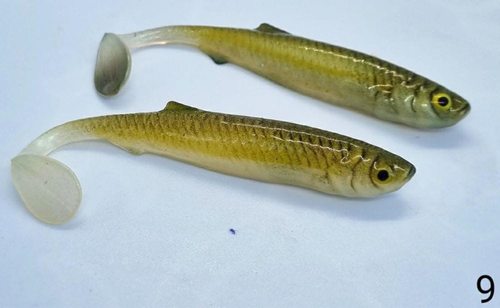 FishB przynęta Slim 12cm - S09 - Oliwka - rękodzieło