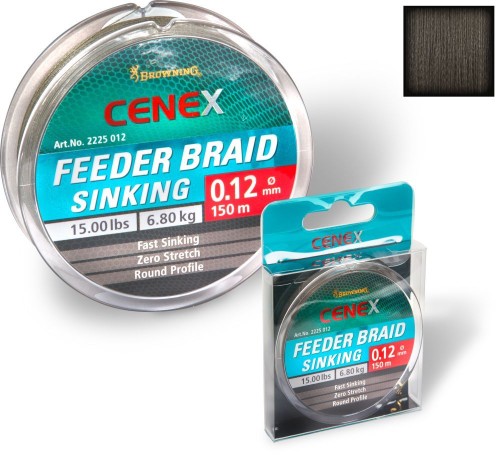 Browning plecionka tonąca Cenex Feeder - wędkarskie centrum krokodyl.jpg