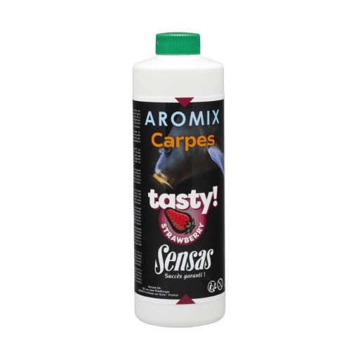 Sensas atraktor Aromix Carp Tasty 500ml - Strawberry - wędkarskie centrum krokodyl.jpg