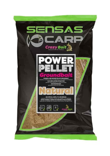 Sensas zanęta UK Power Pellet Natural 2kg wedkarski sklep krokodyl-min.jpg