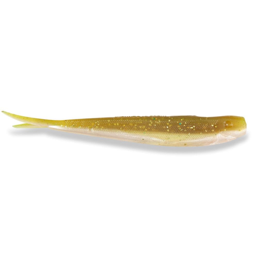 Iron Claw przynęta Moby V-Tail 2.0 - 19cm - UV Motoroil Pearl