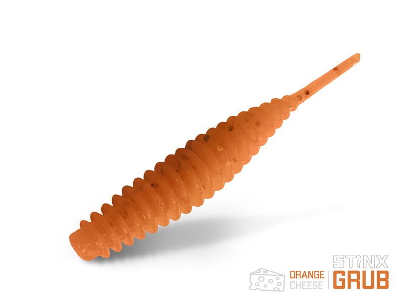 Delphin przynęta B! StinxGRUB 4cm - Orange - aromat serowy - 1szt.