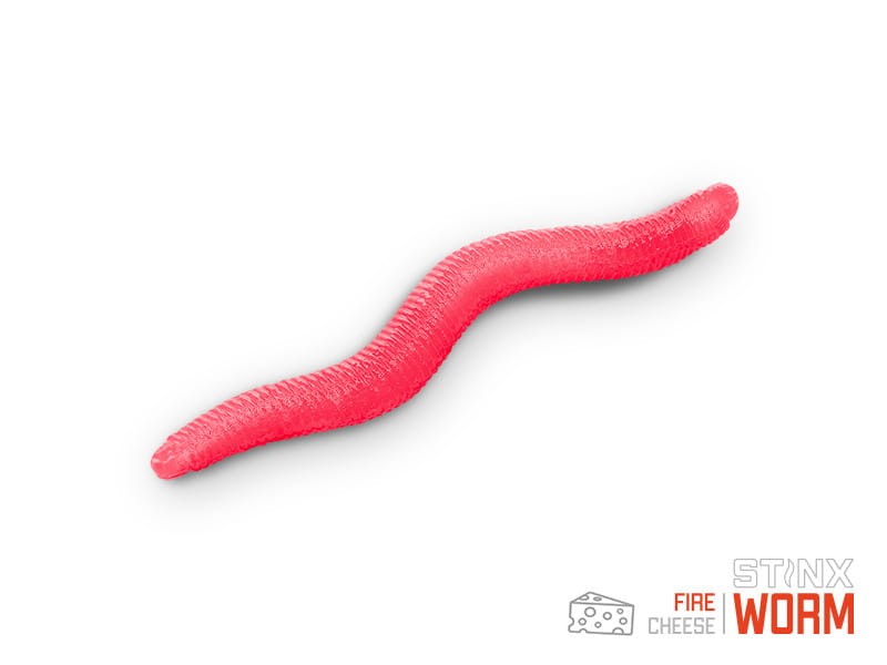 Delphin przynęta B! StinxWORM 4cm - Fire - aromat serowy - 50szt.