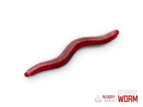 Delphin przynęta B! StinxWORM 4cm - Bloody - wędkarskie centrum krokodyl.jpg