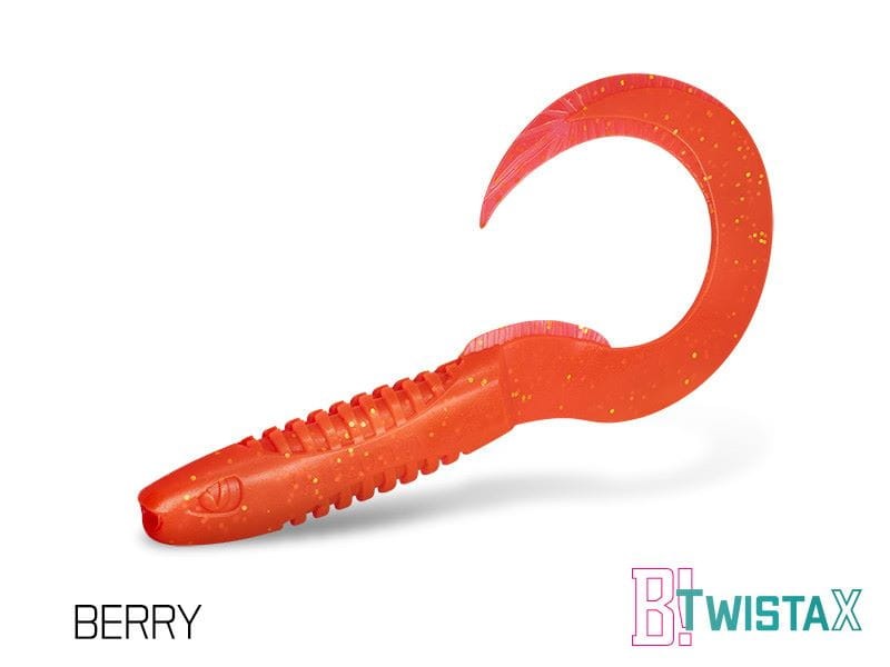 Delphin przynęta TwistaX Eeltail UV - 6cm - Berry