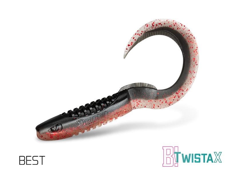 Delphin przynęta TwistaX Eeltail UV - 6cm - Best