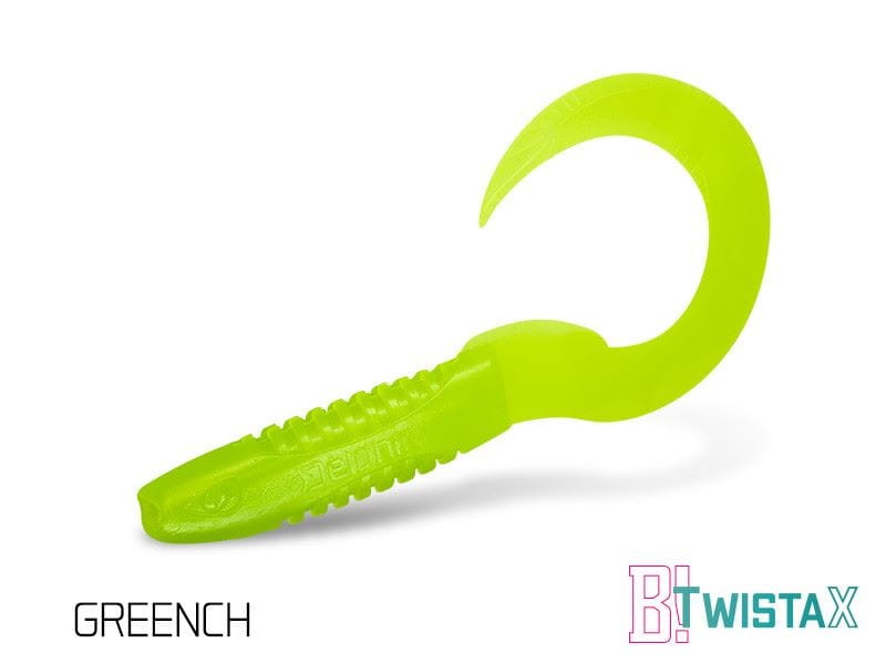 Delphin przynęta TwistaX Eeltail UV - 6cm - Greench