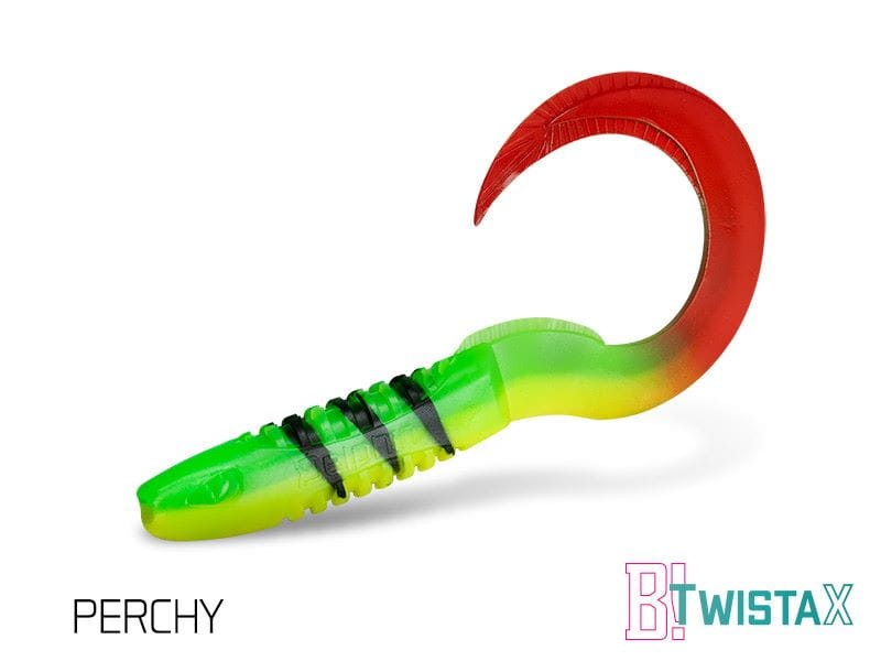 Delphin przynęta TwistaX Eeltail UV - 6cm - Perchy
