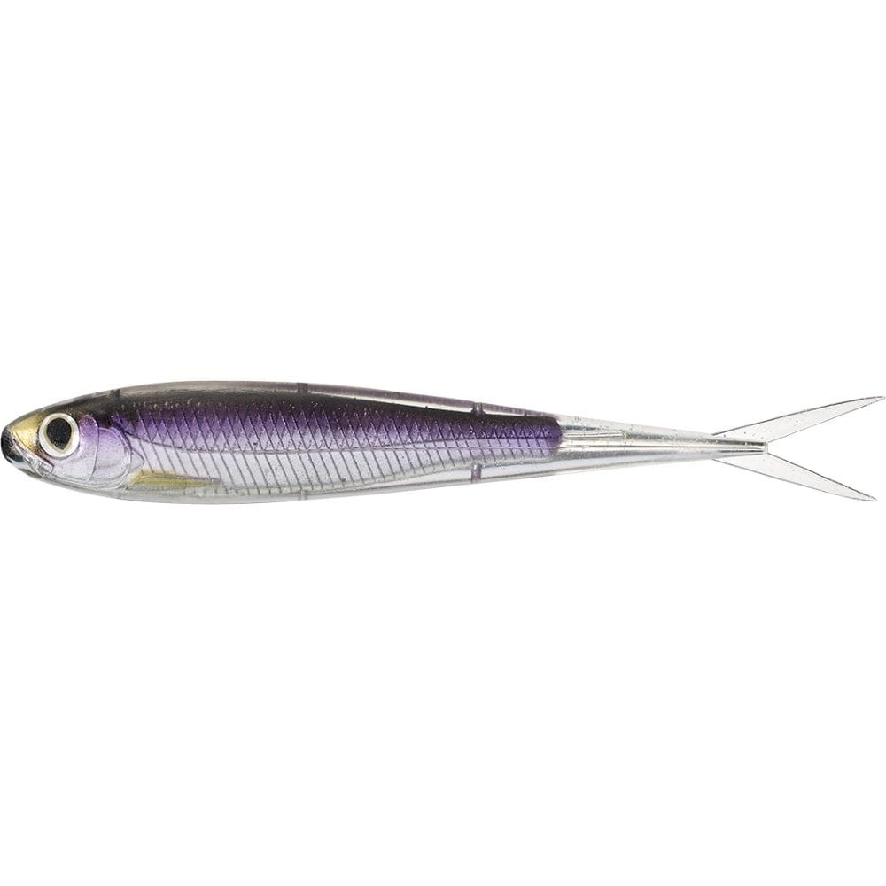 Live Target przynęta Twitch Minnow Soft Jerkbait - 11,5cm - Silver/Purple
