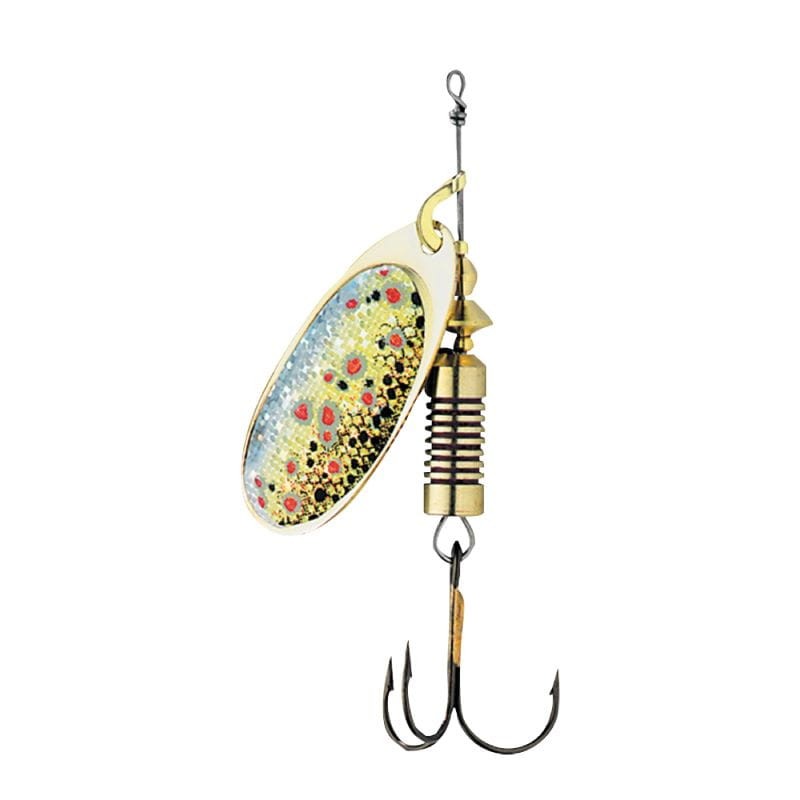 DAM błystka obrotowa Nature 3D Spinner - Brown Trout - #4 - 10g
