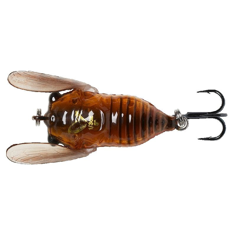 Savage Gear wobler pływający 3D Cicada - 3,3cm/3,5g - Brown