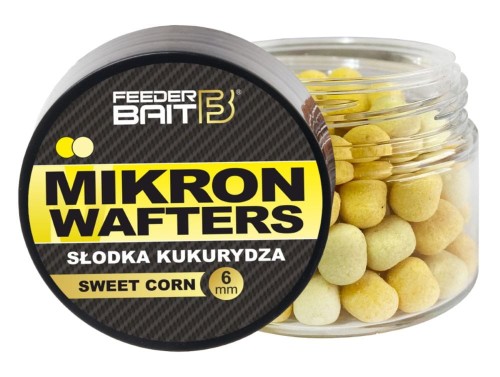 Feeder Bait dumbells Mikron Wafters Sweet Corn - żółty - wędkarskie centrum krokodyl.jpg