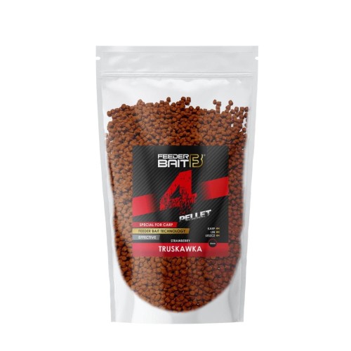 Feeder Bait pellet gotowy 2mm 600g Truskawka - wędkarskie centrum krokodyl.jpg