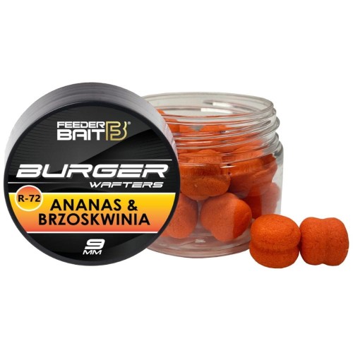 Feeder Bait burger dumbell wafters Fluo - R72 Ananas &amp; Brzoskwinia - wędkarskie centrum krokodyl.jpg